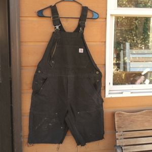 Carhartt Overall Cut Off Shorts - Size 10